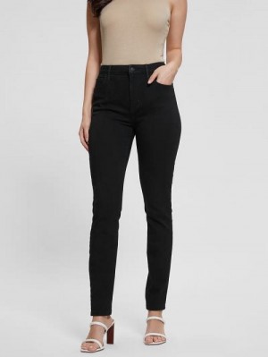 Guess 1981 Black Skinny Jeans Zwart | GUESS-SN26621
