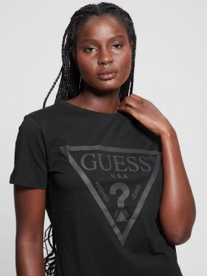 Guess Adele Tee Zwart | GUESS-SN28409