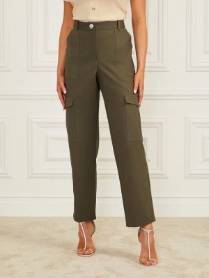 Guess Alice Cargo Pant Groen | GUESS-SN28264