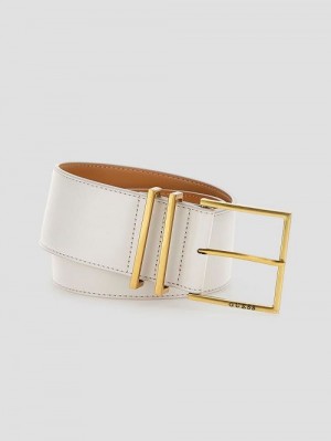Guess Angela Waist Belt Wit Goud | GUESS-SN30223