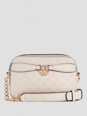 Guess Arlena Camera Crossbody Beige | GUESS-SN28914