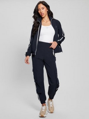 Guess Arleth Cargo Pants Blauw | GUESS-SN28444