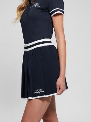 Guess Arleth Tennis Skirt Blauw | GUESS-SN28474