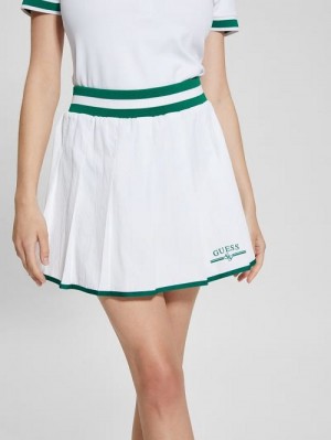 Guess Arleth Tennis Skirt Wit | GUESS-SN28462
