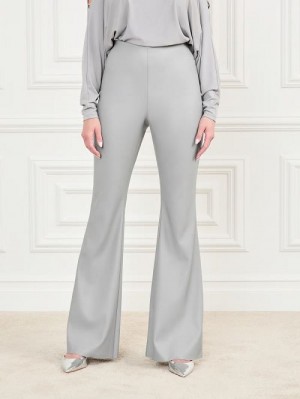 Guess Asha Fit and Flare Pant Grijs | GUESS-SN28240