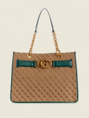 Guess Aviana Tote Blauw | GUESS-SN29352