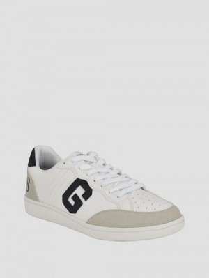 Guess Barko Logo Sneakers Zilver | GUESS-SN31895