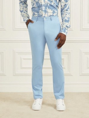 Guess Ben Urban Chino Pant Blauw | GUESS-SN31406