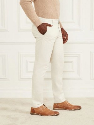 Guess Ben Urban Chino Pant Wit | GUESS-SN31414