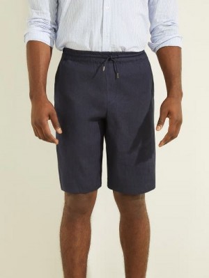 Guess Bermuda Short Blauw | GUESS-SN31335