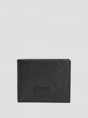 Guess Bishop Bifold Wallet Zwart | GUESS-SN31730
