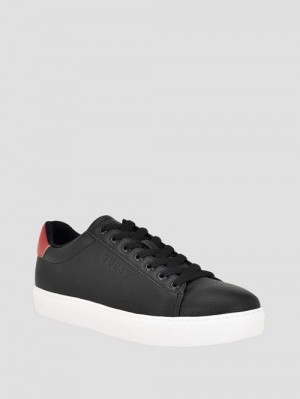 Guess Bivly Low-Top Sneakers Zwart | GUESS-SN31886