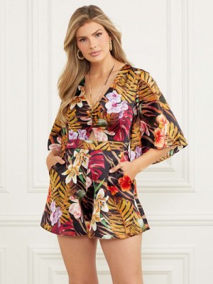Guess Cabo Printed Romper Multi | GUESS-SN26963