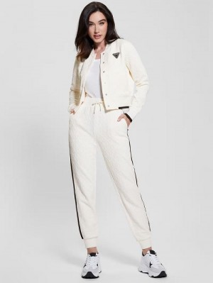 Guess Cheri Signature Pants Wit | GUESS-SN28448
