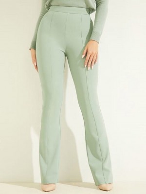 Guess Chloe Flared Pant Grijs | GUESS-SN28199