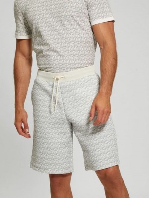 Guess Colin Logo Shorts Wit | GUESS-SN31480