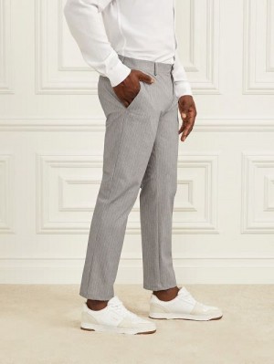 Guess Connor Performing Chino Pants Grijs | GUESS-SN31410