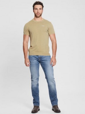Guess Davis Straight Jeans Blauw | GUESS-SN30394