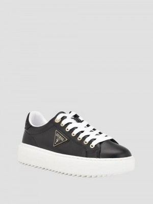 Guess Denesa Low-Top Sneakers Zwart | GUESS-SN29565