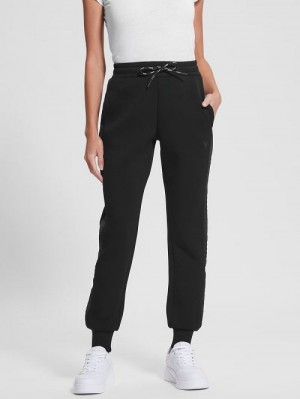 Guess Eco Allie Scuba Active Pants Zwart | GUESS-SN28458