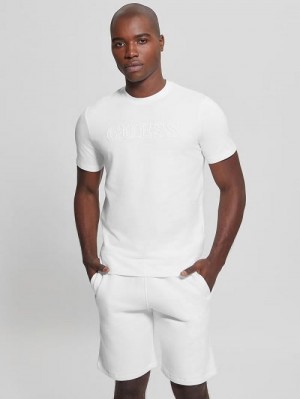 Guess Eco Alphy Tee Wit | GUESS-SN31560