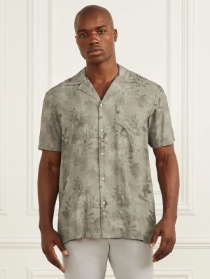 Guess Eco Billy Bowling Shirt Multi | GUESS-SN31155