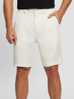 Guess Eco Bowie Shorts Wit | GUESS-SN31365