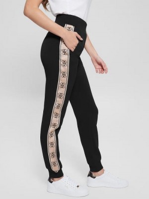 Guess Eco Britney Joggers Zwart | GUESS-SN28454