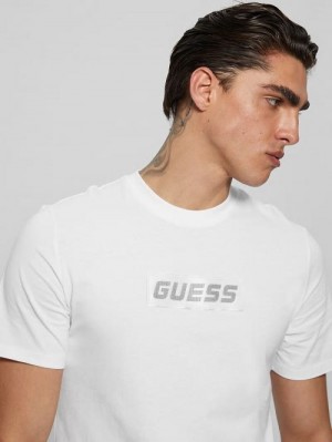 Guess Eco Calvin Active Tee Wit | GUESS-SN31555