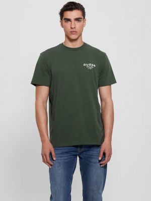 Guess Eco Classic Tee Groen | GUESS-SN30589