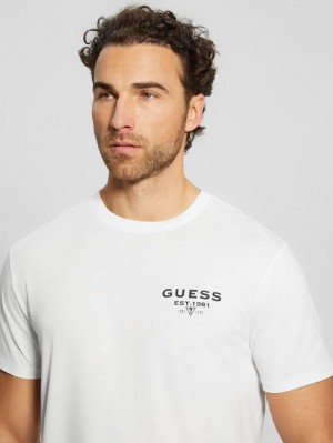 Guess Eco Classic Tee Wit | GUESS-SN30485