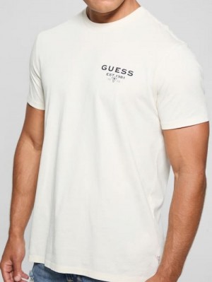 Guess Eco Classic Tee Wit | GUESS-SN30619