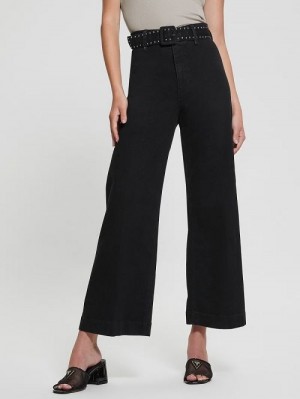 Guess Eco Dakota Seamless Jeans Zwart | GUESS-SN26540