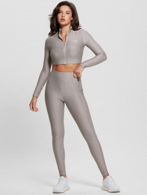 Guess Eco Delma Active Leggings Wit | GUESS-SN28425