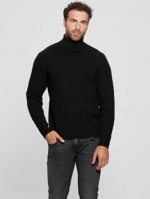 Guess Eco Ethan Turtleneck Sweater Zwart | GUESS-SN30890