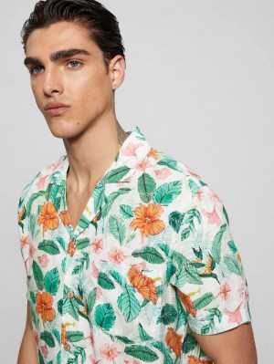 Guess Eco Fluid Printed Shirt Multi | GUESS-SN31159