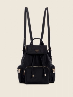 Guess Eco Gemma Backpack Zwart | GUESS-SN30153