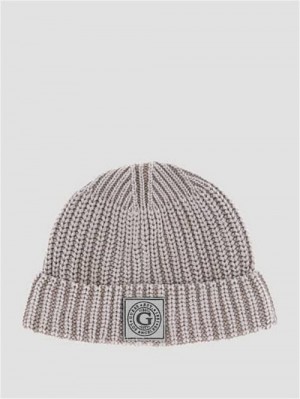 Guess Eco Hunter Ribbed Scarf Bruin | GUESS-SN31850