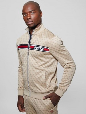Guess Eco Korbin Track Jacket Bruin | GUESS-SN31574
