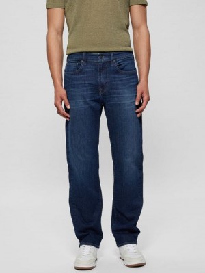 Guess Eco Mason Straight Jeans Blauw | GUESS-SN30422