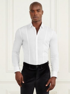 Guess Eco Oliver Shirt Wit | GUESS-SN31165