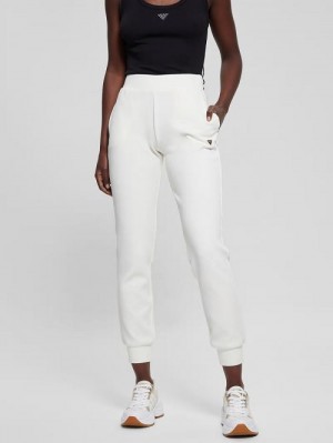 Guess Eco Olympe Scuba Active Pants Wit | GUESS-SN28461