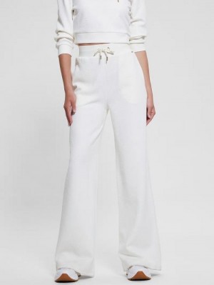 Guess Eco Peony Pants Wit | GUESS-SN28479