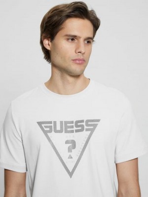 Guess Eco Queencie Tee Wit | GUESS-SN31471