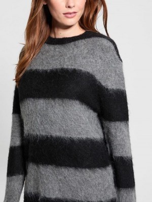 Guess Eco Skye Striped Long Sweater Multi | GUESS-SN27846