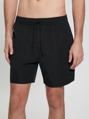 Guess Eco Swim Trunks Zwart | GUESS-SN31597