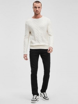 Guess Eco Tapered Jeans Zwart | GUESS-SN30440