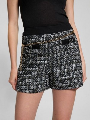 Guess Eco Yvonne Tweed Shorts Multi | GUESS-SN28147
