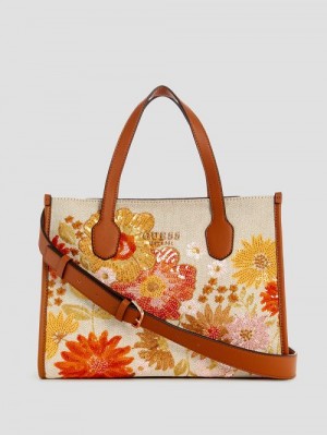 Guess Fabia Floral Tote Multi | GUESS-SN28993