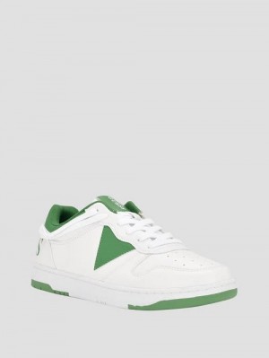 Guess Fenik Triangle Low-Top Sneakers Groen | GUESS-SN31888
